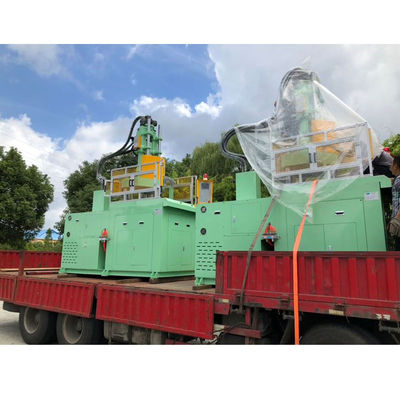 Verticale roterende hoog efficiënte verticale plasticspuitgietmachine