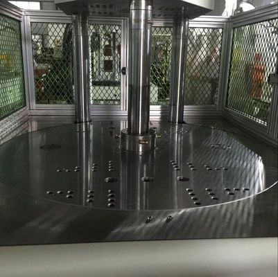 Verticale 55 ton verticale injectievormmachine voor kunststof met draaitafel