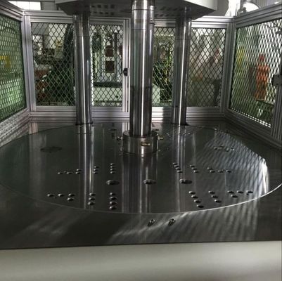 Verticale LED gloeilamphouder maken roterende injectie machine