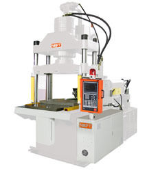 Verticale spuitgietmachine voor autokanten